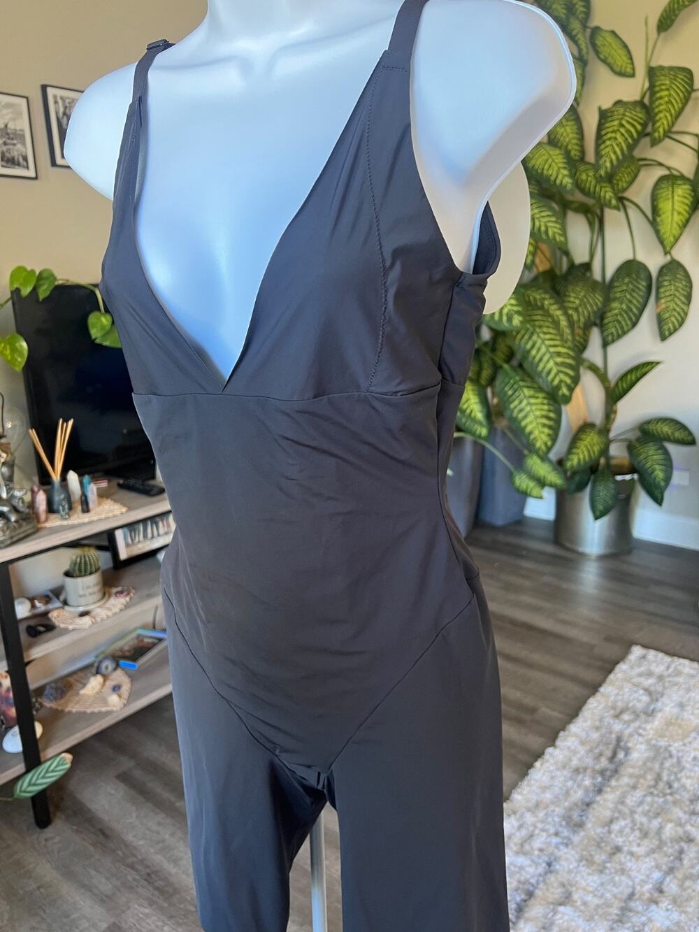 Maidenform Unitard Bodysuit Women's Size XL #662